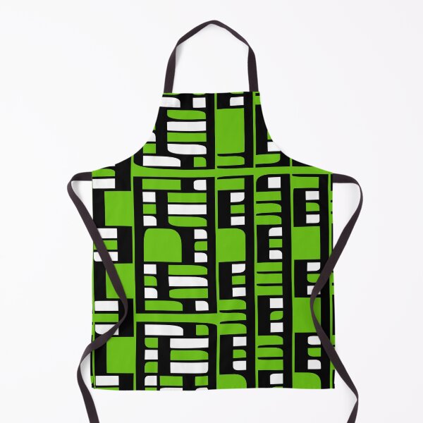 Item preview, Green White Black Retro Modular Design designed and sold by Lois Eastlund.