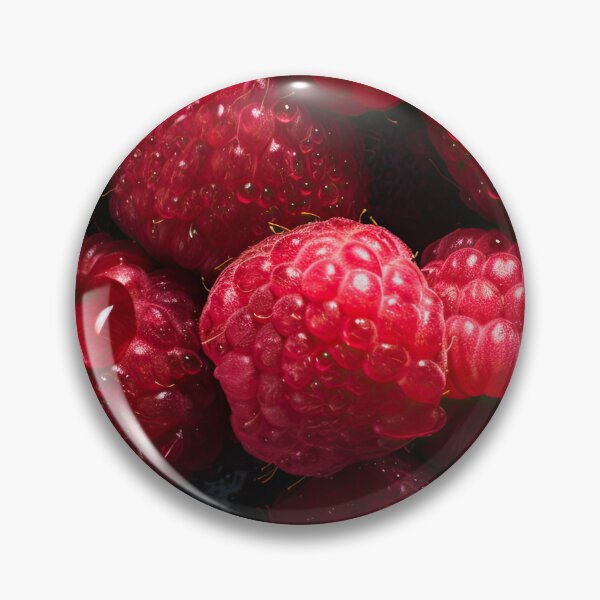 Item preview, Red Raspberries: A Collection of Vibrant and Juicy Artwork designed and sold by FireScreen.