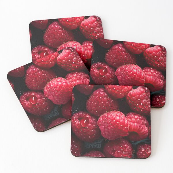 Item preview, Red Raspberries: A Collection of Vibrant and Juicy Artwork designed and sold by FireScreen.