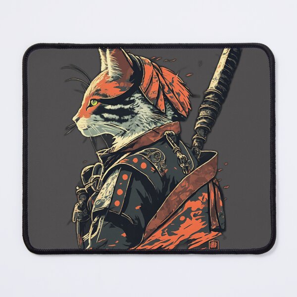 Item preview, Cat miaw | Samurai designed and sold by AeonGraphic.