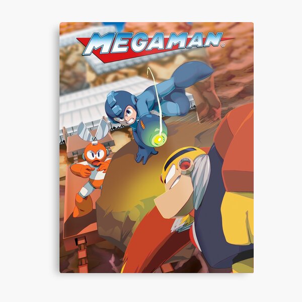 Mega Man 1 Metal Print
