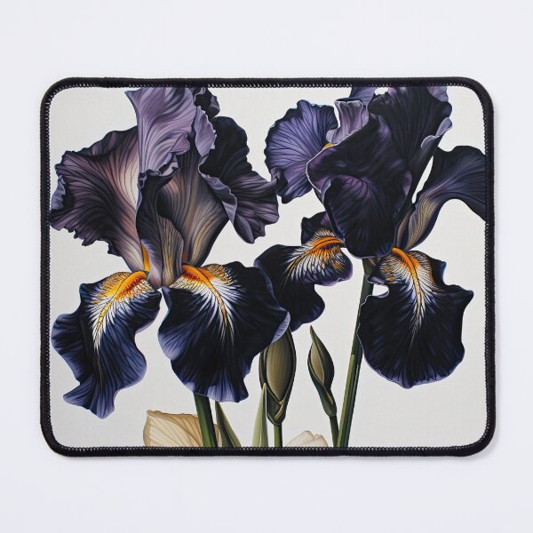 Item preview, Black Irises  designed and sold by Vanover Designs.