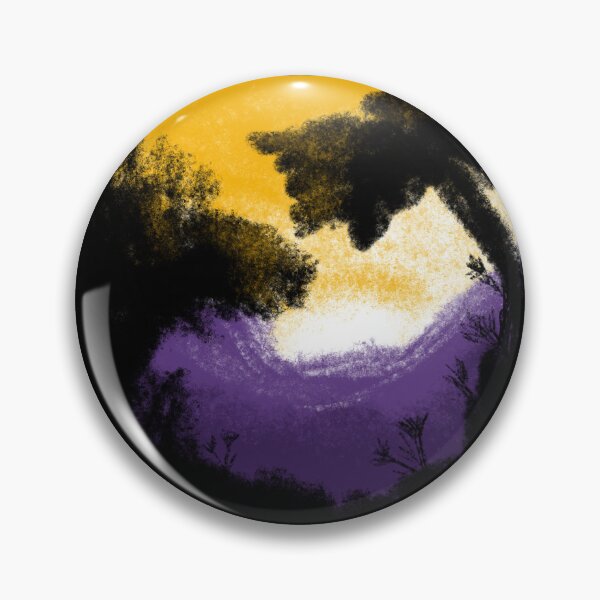Item preview, Nonbinary Valley (sunrise) designed and sold by Robin-Ruby.