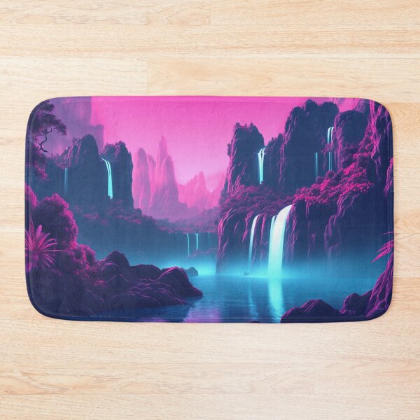 Item preview, Waterfall Vaporwave Aesthetic designed and sold by AlvaroMeurer.