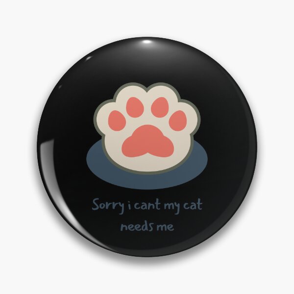 Item preview, Sorry i cant my cat needs me designed and sold by TopStyles.