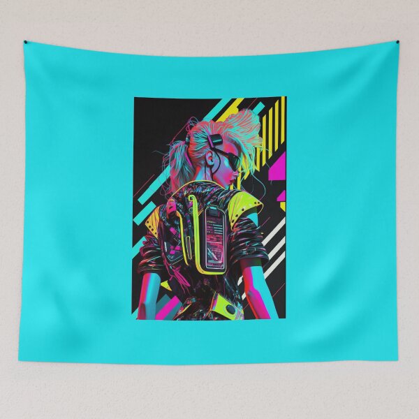 Item preview, Cyberpunk Girl designed and sold by Blueblock.