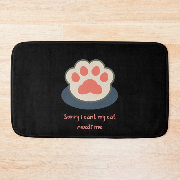 Item preview, Sorry i cant my cat needs me designed and sold by TopStyles.