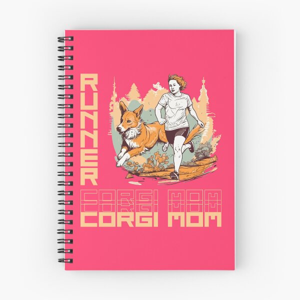 Item preview, Corgi Running Partner - A Motivating Design for Active Dog Moms designed and sold by brindled.