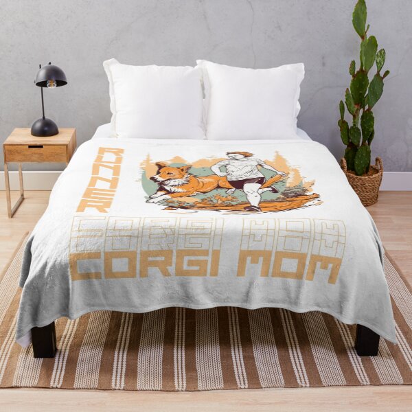 Item preview, Corgi Running Partner: un diseño motivador para mamás caninas activas designed and sold by brindled.