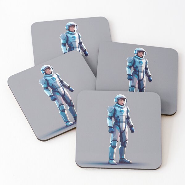 Item preview, Astronaut in a spacesuit on a blue background. Vector illustration. designed and sold by LooperSDart.