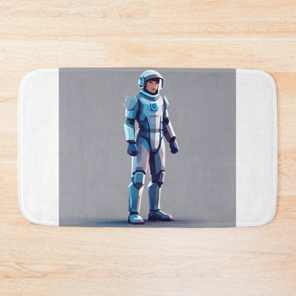 Item preview, Astronaut in a spacesuit on a blue background. Vector illustration. designed and sold by LooperSDart.