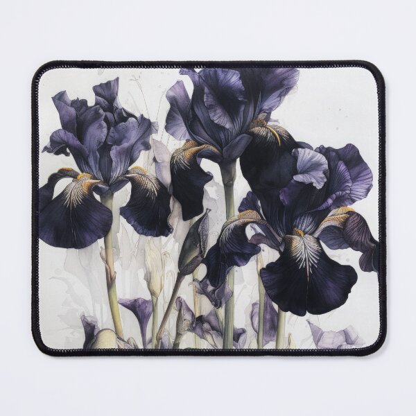 Item preview, Black Irises  designed and sold by Vanover Designs.