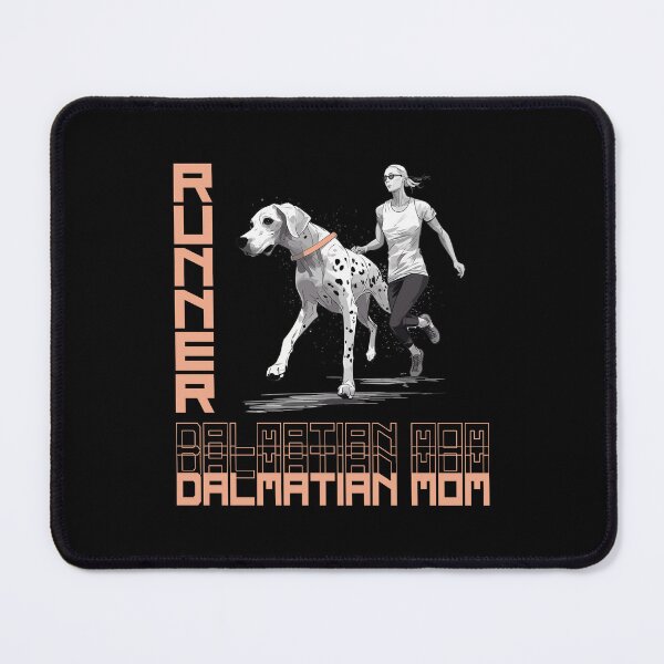 Item preview, Dalmatian Running Partner - A Motivating Design for Active Dog Moms designed and sold by brindled.