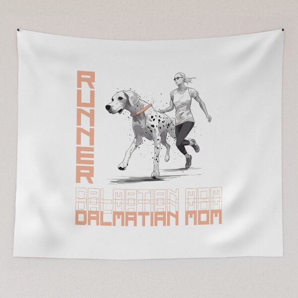 Item preview, Dalmatian Running Partner: un diseño motivador para mamás caninas activas designed and sold by brindled.