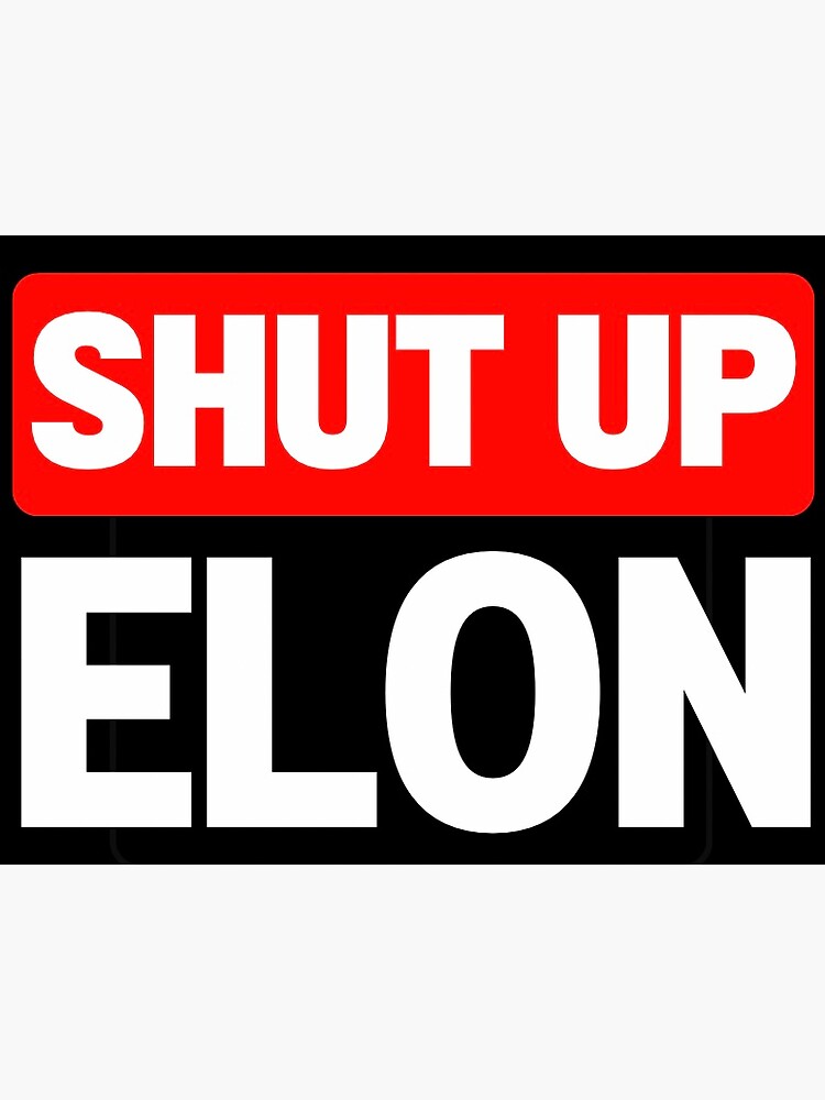 Sticker for Sale mit HALT HALT ELON TESLA CLUB - Autoaufkleber Aufkleber  Zubehör - Elon Musk ist verrückt!! Sozial von MadPufferShop