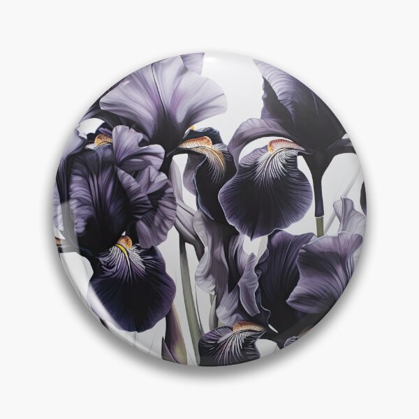 Item preview, Black Irises  designed and sold by Vanover Designs.