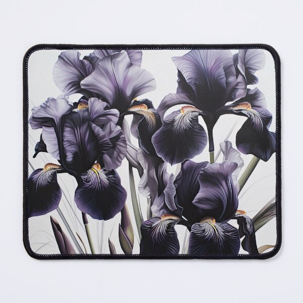 Item preview, Black Irises  designed and sold by Vanover Designs.