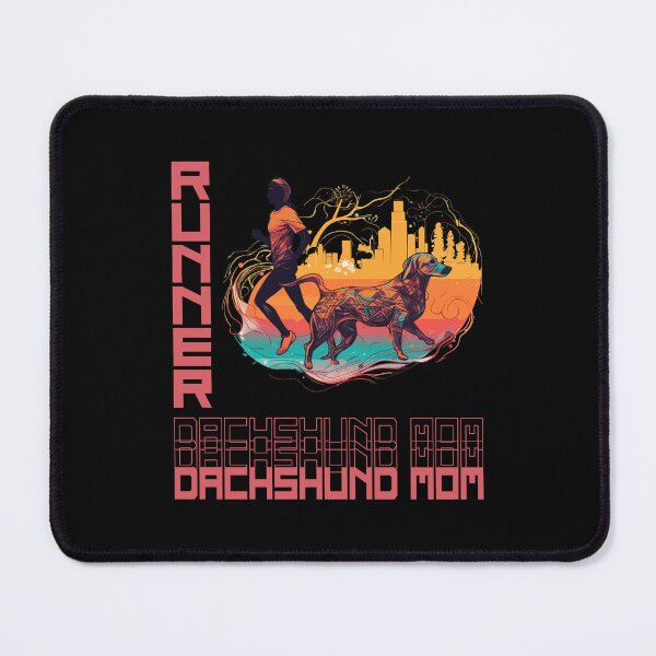 Item preview, Dachshund Running Partner - A Motivating Design for Active Dog Moms designed and sold by brindled.