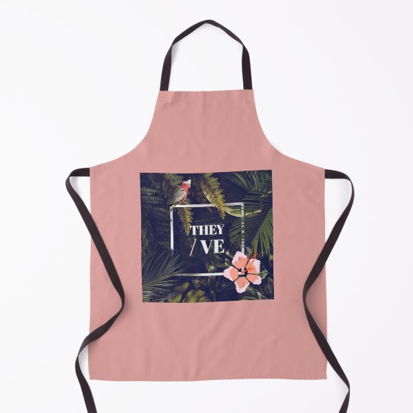 Aperçu de l'œuvre They/Ve Pronouns Tropical Jungle Pronouns créée et vendue par MxA19.