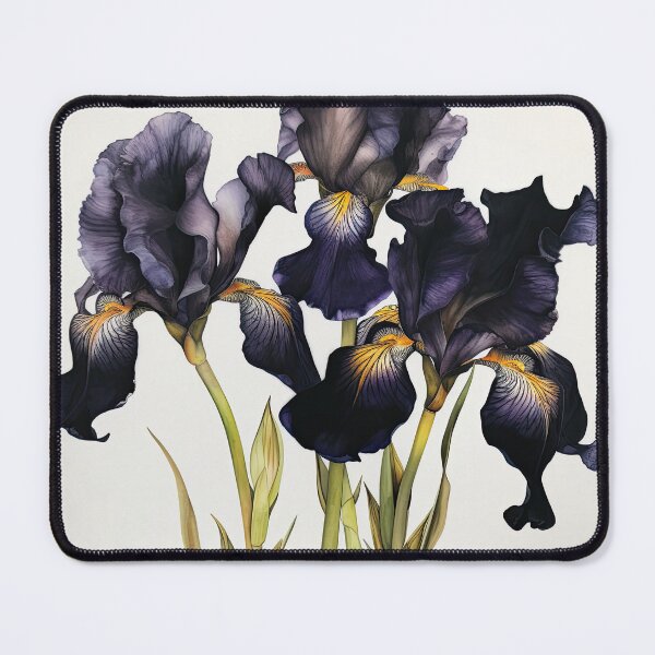 Item preview, Black Irises  designed and sold by Vanover Designs.