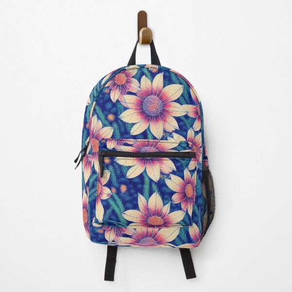 Item preview, Summer Flowers Punk Pointillism 1 designed and sold by PinetumDesigns.