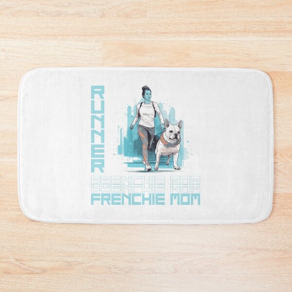 Item preview, French Bulldog Running Partner - A Motivating Design for Active Dog Moms designed and sold by brindled.