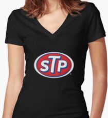 STP Merchandise Women's Fitted V-Neck T-Shirt
