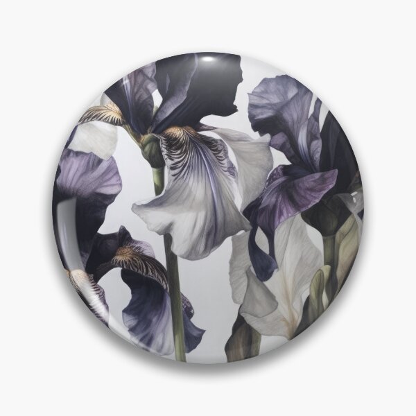 Item preview, Black Irises  designed and sold by Vanover Designs.