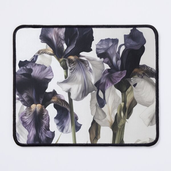 Item preview, Black Irises  designed and sold by Vanover Designs.