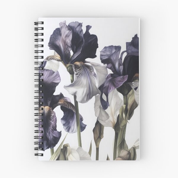 Item preview, Black Irises  designed and sold by Vanover Designs.