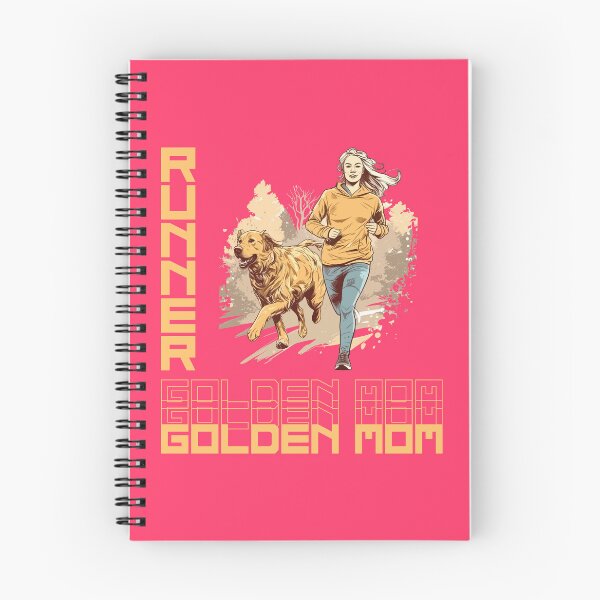 Item preview, Golden Retriever Running Partner - A Motivating Design for Active Dog Moms designed and sold by brindled.