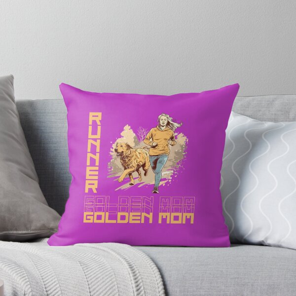 Item preview, Golden Retriever Running Partner - A Motivating Design for Active Dog Moms designed and sold by brindled.