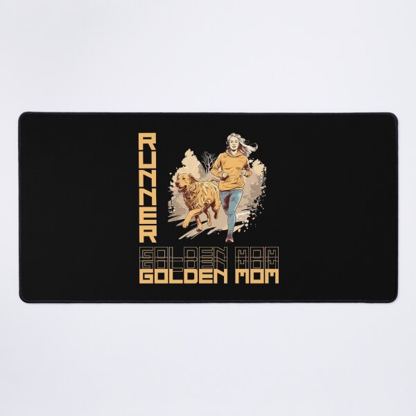 Item preview, Golden Retriever Running Partner - A Motivating Design for Active Dog Moms designed and sold by brindled.