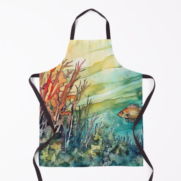 Item preview, Watercolor Wash Underwater designed and sold by Matt's Artificial Nature.