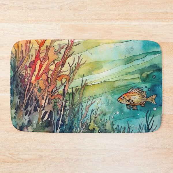 Item preview, Watercolor Wash Underwater designed and sold by Matt's Artificial Nature.
