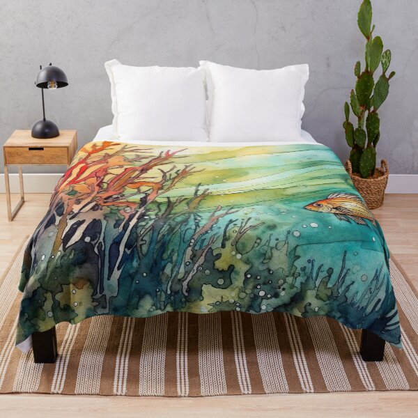 Item preview, Watercolor Wash Underwater designed and sold by Matt's Artificial Nature.