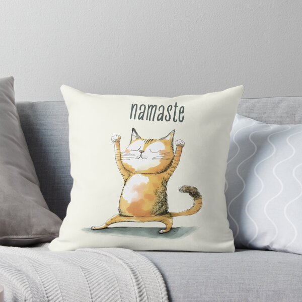 Item preview, Pawsitively Zen: A Cute Cat Yoga Graphic for Mindful Meditation designed and sold by Shegohi.