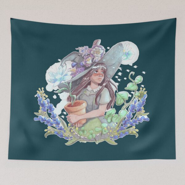 Item preview, Garden of Magick - Drawtober 2022 designed and sold by ArtofDana.