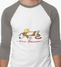 Calvin And Tiger Sleep Men's Baseball ¾ T-Shirt