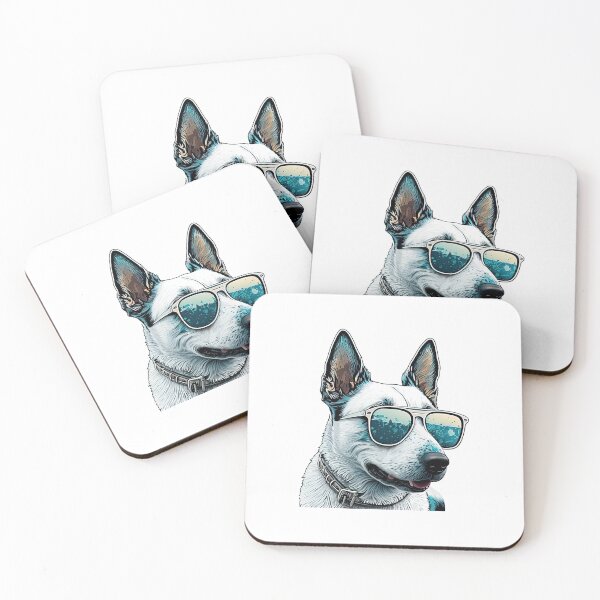 Item preview, Cool Dog With Sunglasses Art designed and sold by Digital Mindscape.