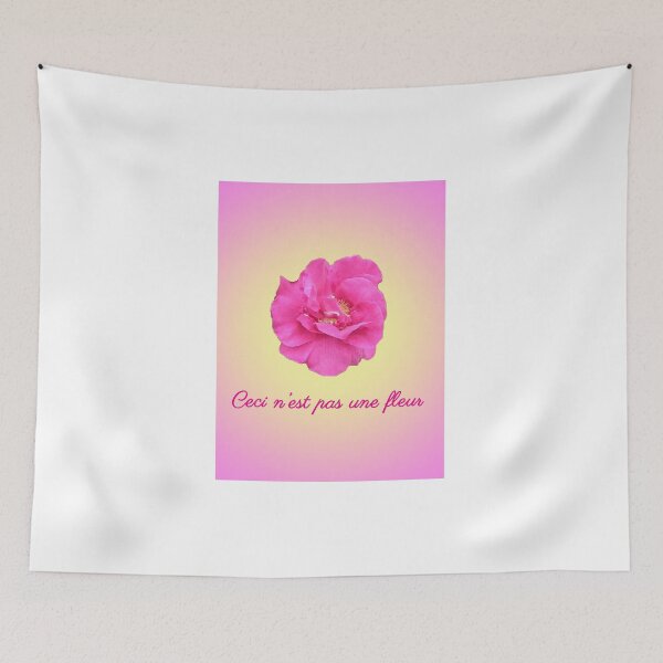 Item preview, Ceci n'est pas une fleur designed and sold by Bluebadger54.