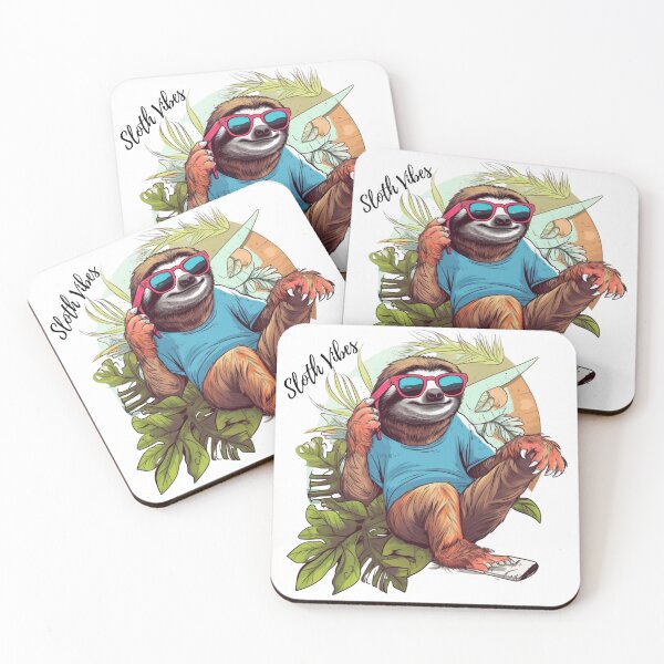 Item preview, Sloth Vibe Dude designed and sold by RoseRock25.