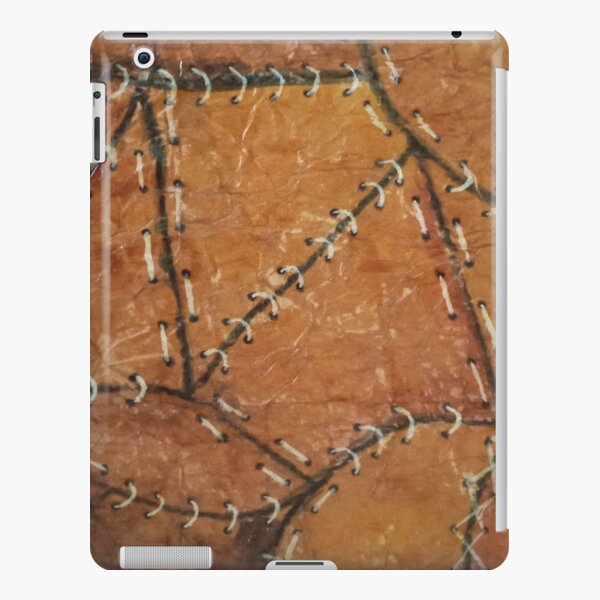 The effect of natural leather iPad Snap Case