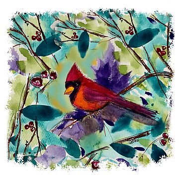 Artwork thumbnail, Kim’s Cardinal by HappigalArt