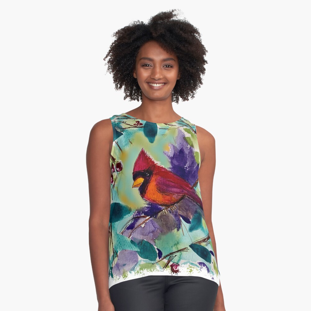 Item preview, Sleeveless Top designed and sold by HappigalArt.
