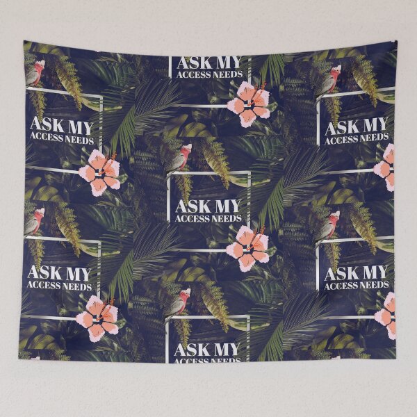 Aperçu de l'œuvre Tropical Ask My Access Needs créée et vendue par MxA19.