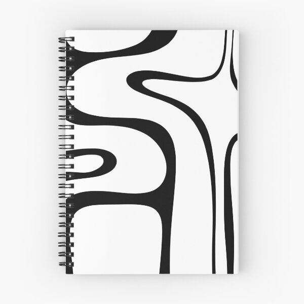 Item preview, Copacetic Retro Abstract Pattern Black and White designed and sold by kierkegaard.