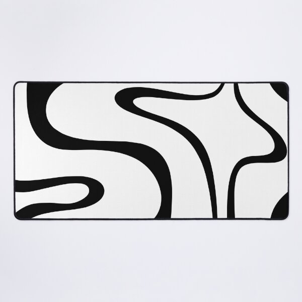 Item preview, Copacetic Retro Abstract Pattern Black and White designed and sold by kierkegaard.