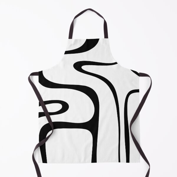 Item preview, Copacetic Retro Abstract Pattern Black and White designed and sold by kierkegaard.