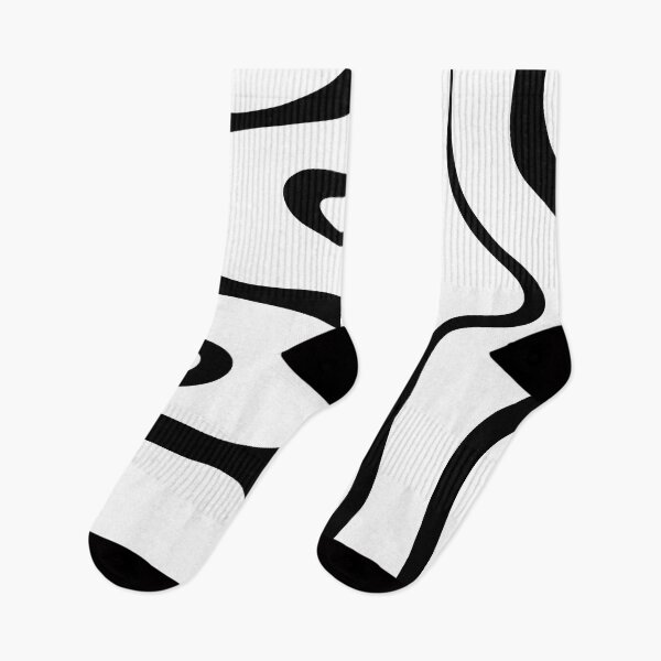 Item preview, Copacetic Retro Abstract Pattern Black and White designed and sold by kierkegaard.